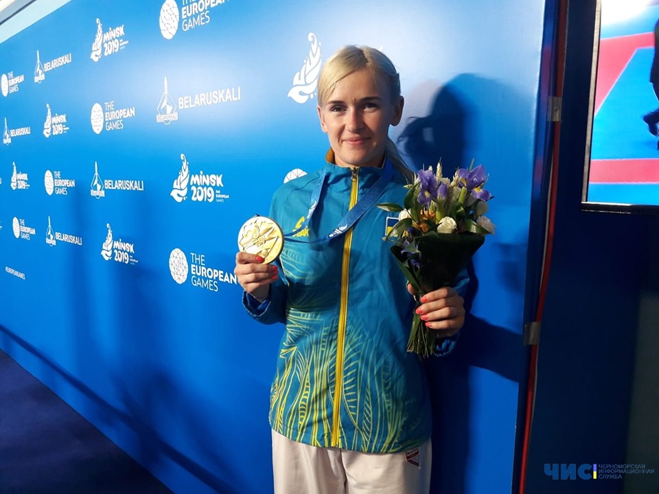 Каратистка из Черноморска Анита Серегина стала чемпионкой II Европейских игр