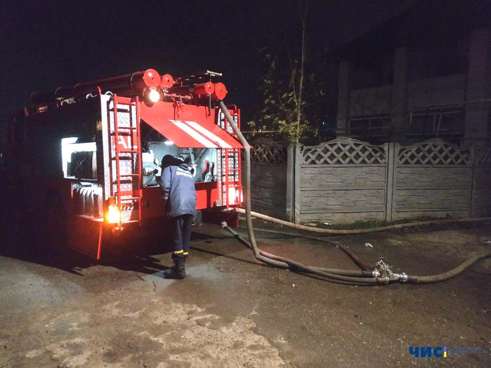 Спасатели Черноморска ликвидировали масштабный пожар в  Малодолинском