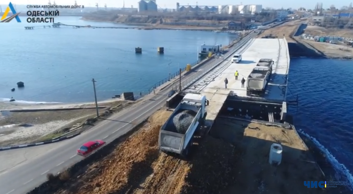 Движение по мосту через Сухой лиман планируют запустить в первой половине 2023 года