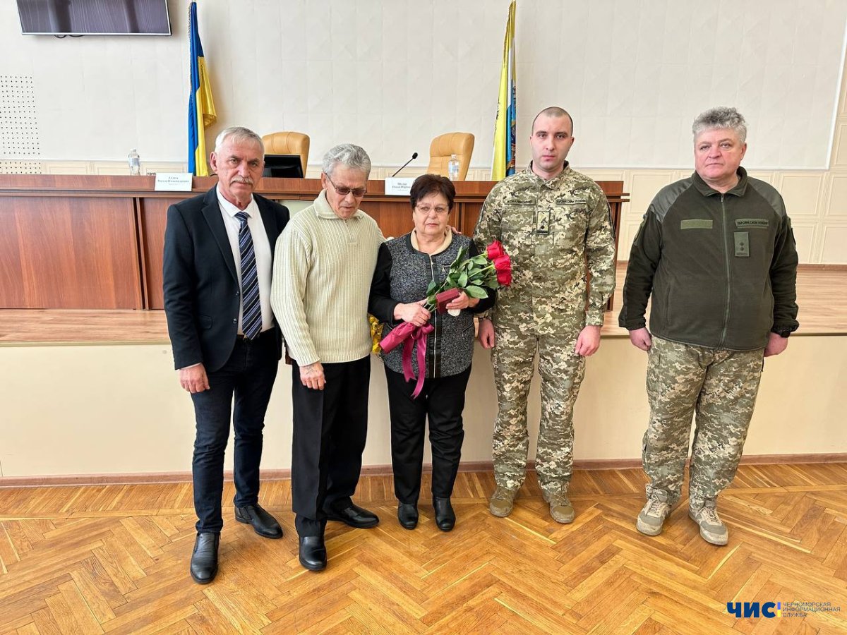 Полеглих захисників України з Чорноморська нагороджено державними нагородами