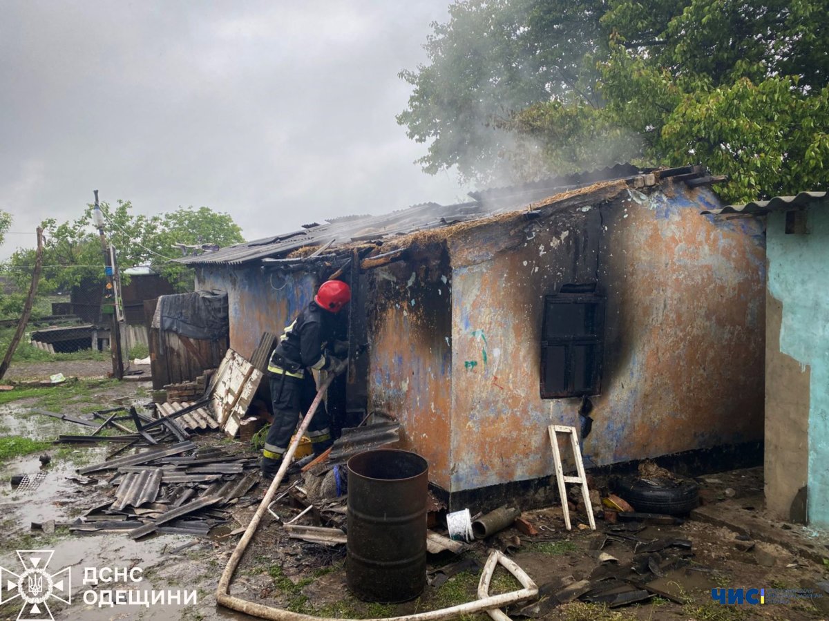 На Одещині внаслідок пожежі загинули 2 дітей