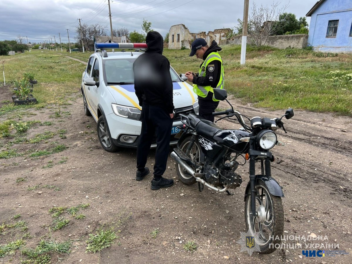 У Чорноморську проводять профілактичні заходи під умовною назвою «Мотоцикліст»