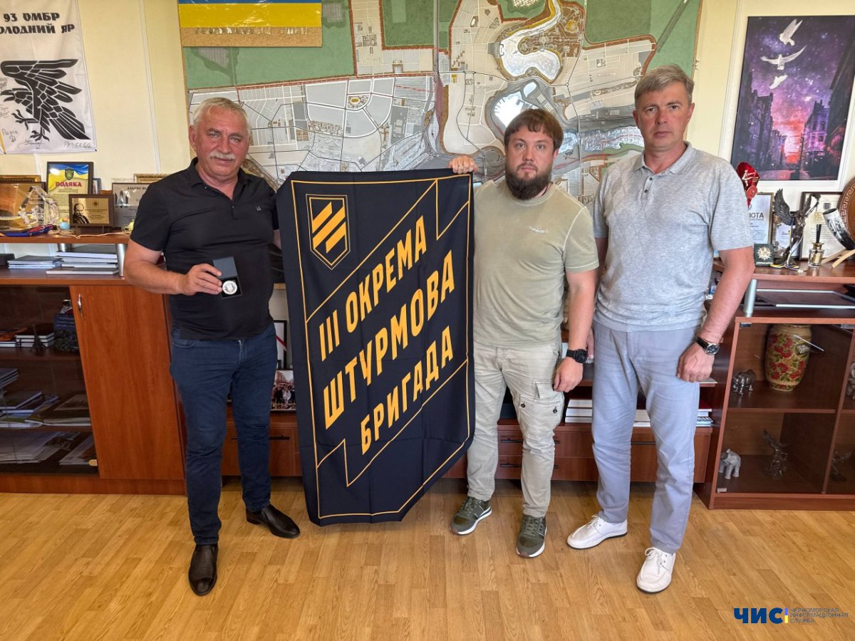 Чорноморськ відвідали представники 3-ої окремої штурмової бригади ЗСУ