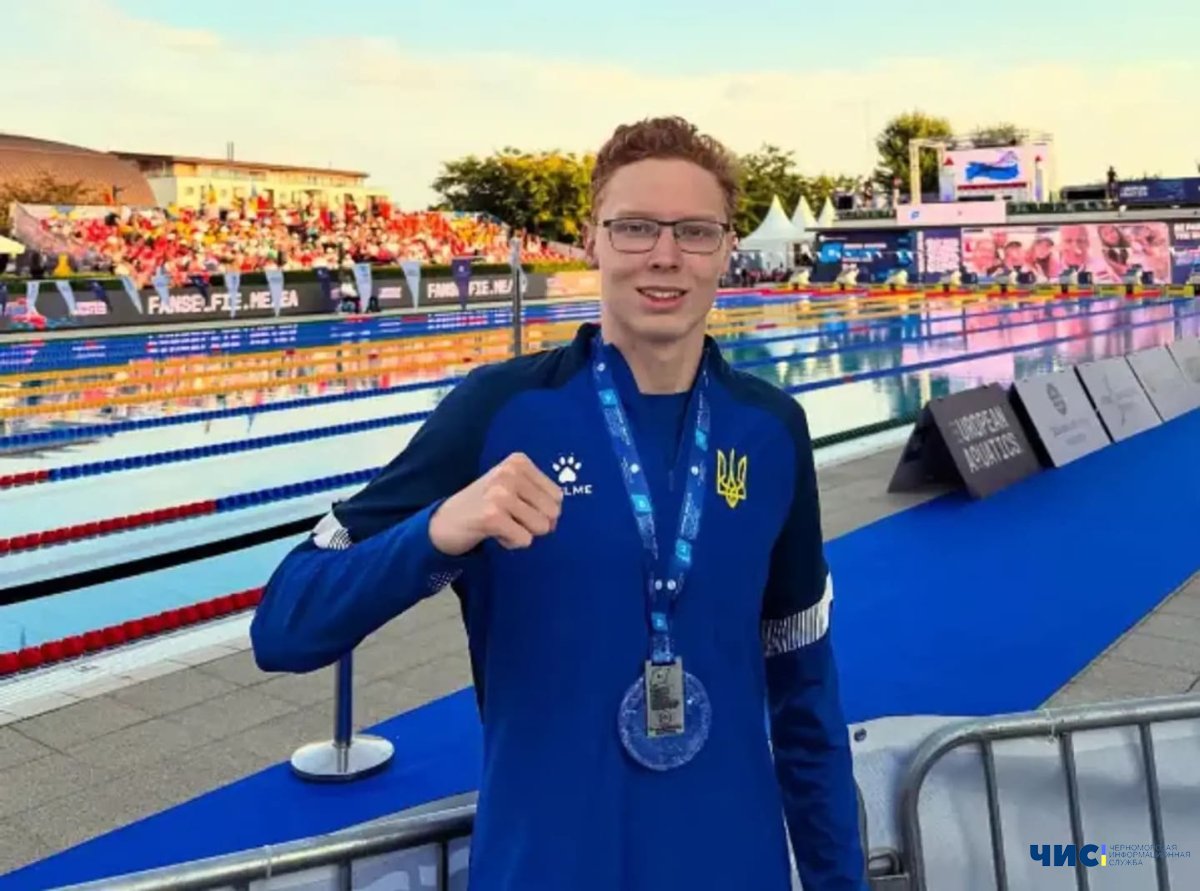 18-річний Нікіта Шеремет з Чорноморська став чемпіоном світу з плавання