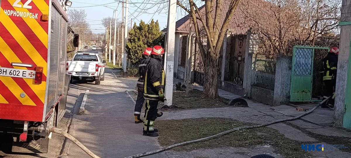 В Олександрівці сталась пожежа: загорілась суха трава